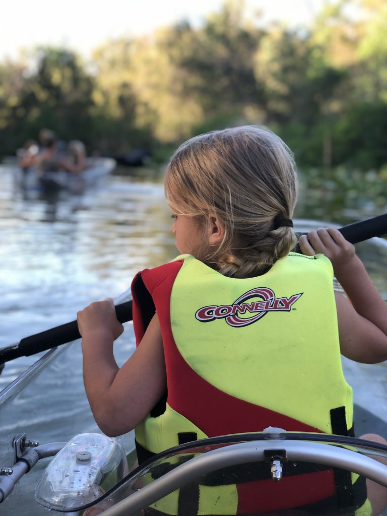 Clear Kayak