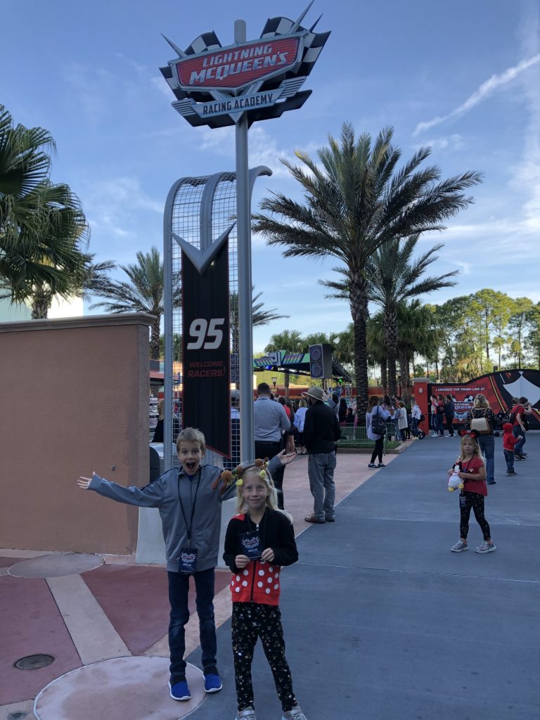 Lighting McQueen Racing Academy | Disney World 