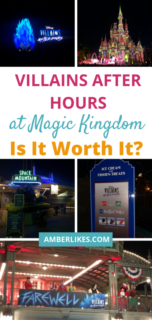 Is Disney's Villains After Hours worth the ticket price? With free Mickey ice cream bars, popcorn, soda, and low wait times, my vote is yes!