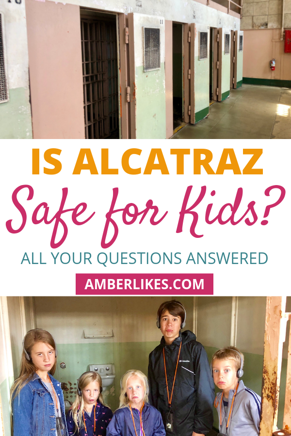 Is Alcatraz with kids a good idea? How much walking is there? Is there food? Is it scary? Will kids be bored? All your questions answered by Orlando travel blogger!