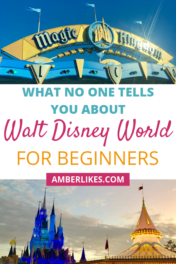 Orlando lifestyle blogger, Amber Likes shares Disney World basics here with all the tips you need for your first trip! Disney can be overwhelming! 