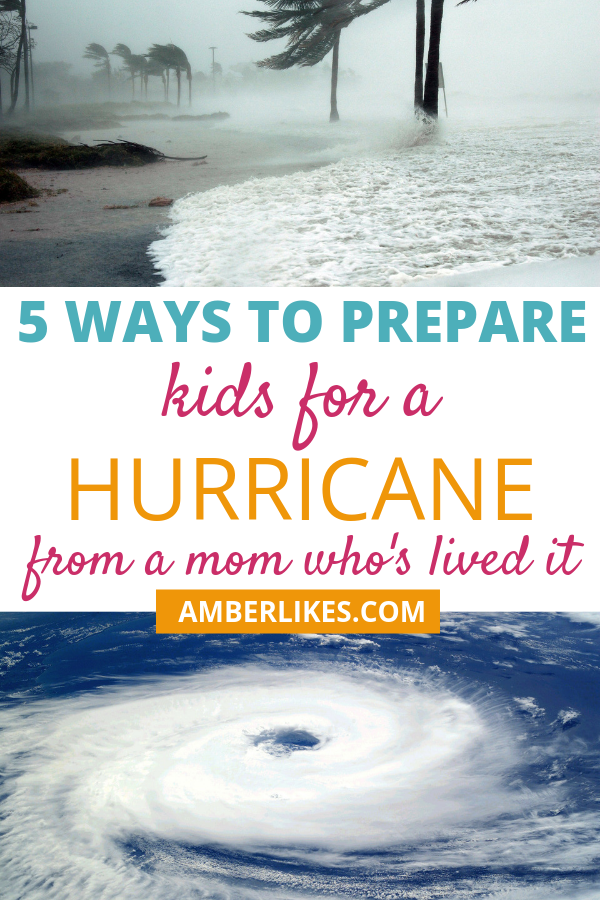 How do you prepare kids for a hurricane? This can be a scary situation for children. Read these 5 must do's from Orlando lifestyle blogger, Amber Likes!