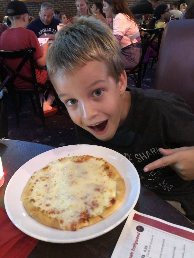 planet hollywood kids meals