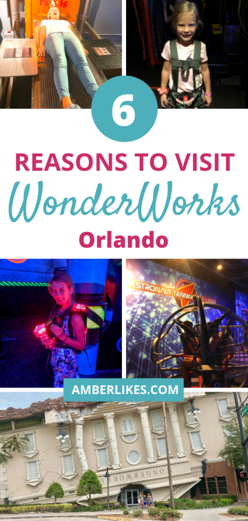 Heading to Orlando? Check out these 6 reasons to visit WonderWorks during your trip from Orlando travel blogger, Amber Likes!