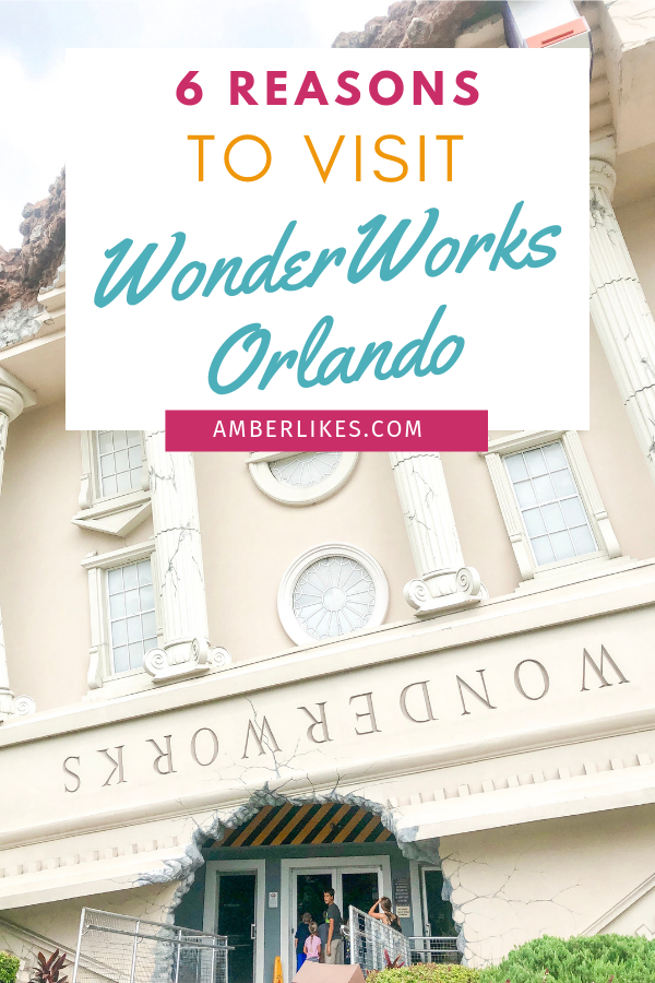 Heading to Orlando? Check out these 6 reasons to visit WonderWorks during your trip from Orlando travel blogger, Amber Likes!