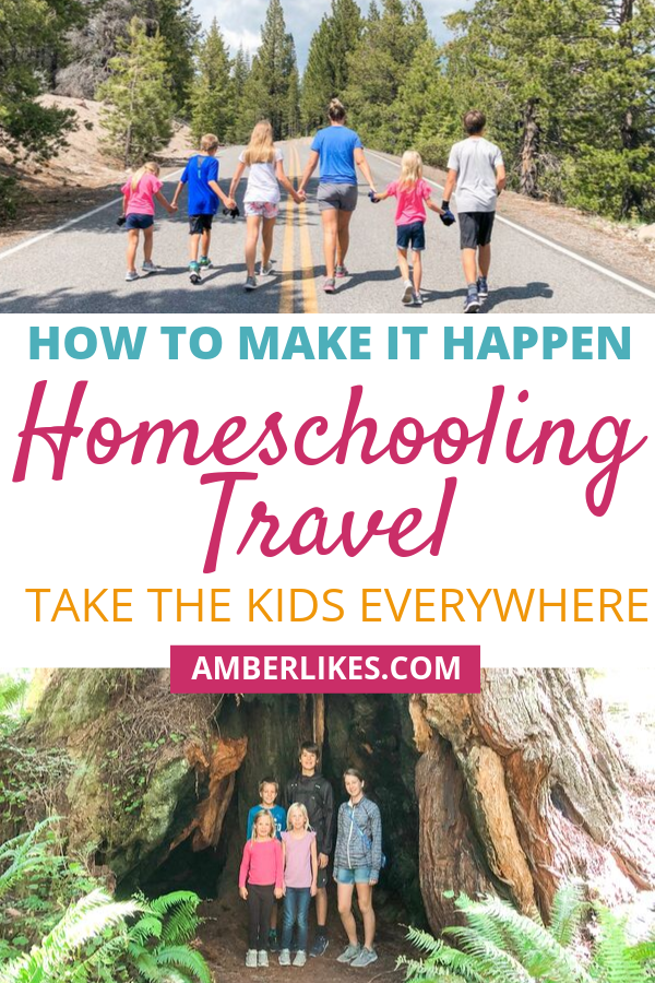 Struggling with how to make homeschooling and traveling work? Check out the best tips from Orlando motherhood blogger, Amber Likes!