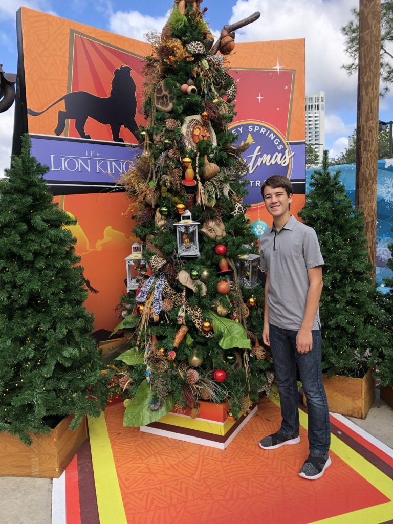 Disney Springs Christmas Tree Trail