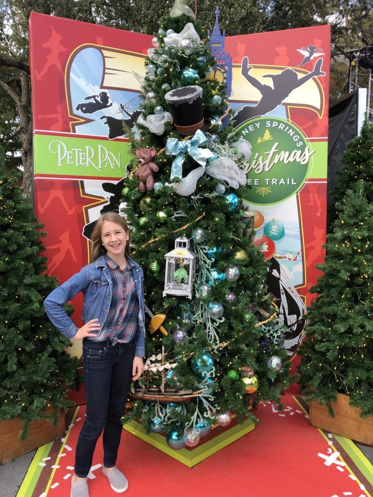 Disney Springs Christmas Tree Trail