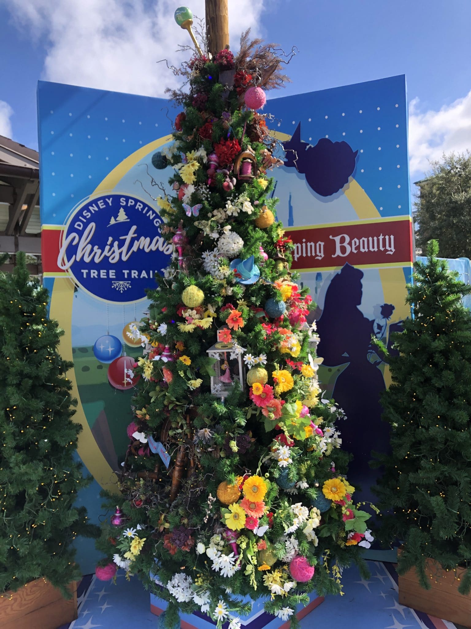 Disney Springs Christmas Tree Trail Free and Fun Amber Likes