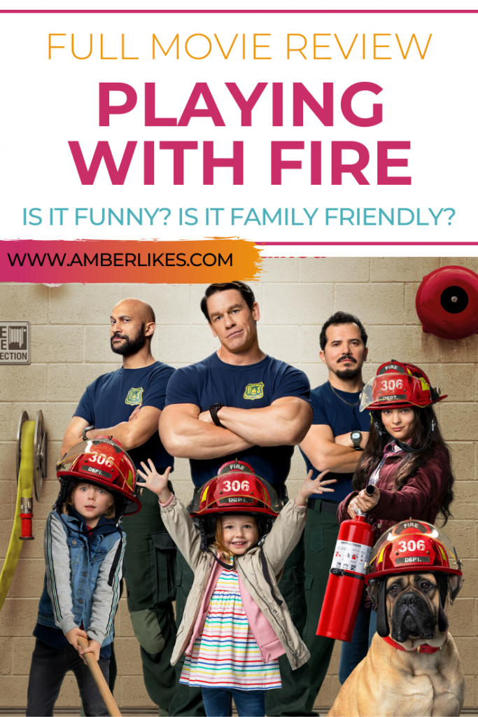 Playing with Fire Movie Review from a Mom of Five - Amber Likes