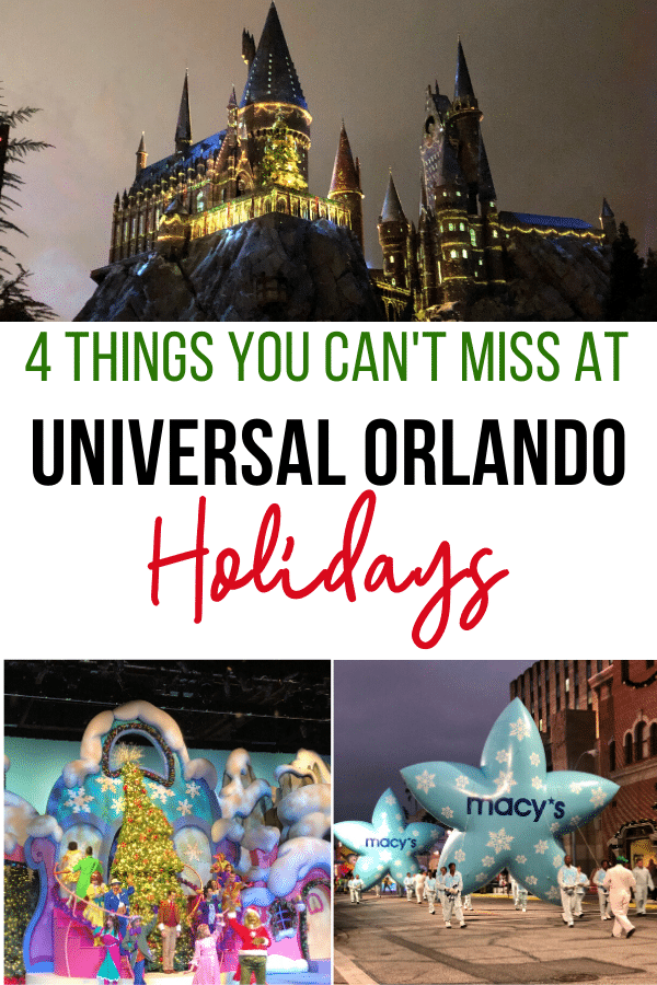 Holidays at Universal Orlando