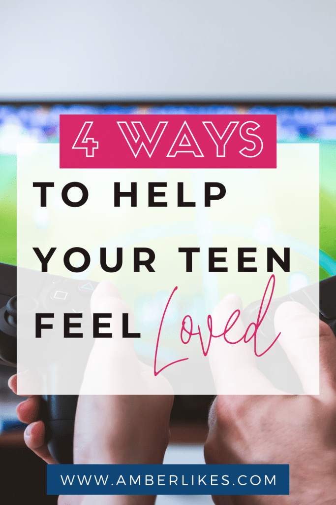 Finding ways to show your teenager you love them can be tough. In this blog I share with you 4 ways I show my teenage children that I love and appreciate them. 