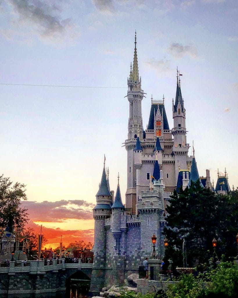 Magic Kingdom sunset