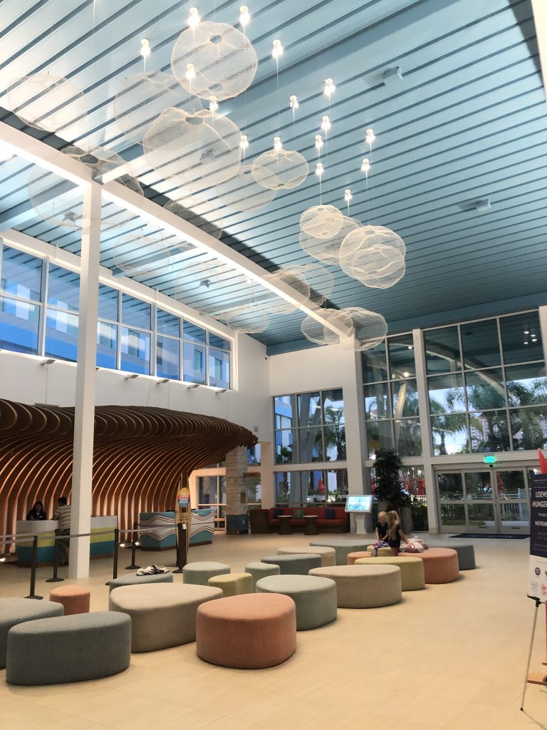 Universal's Endless Summer Resort lobby