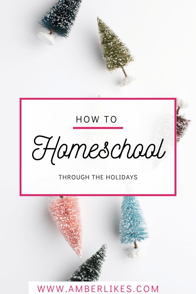 The holidays call for a lot of travel time so be sure to read our tips and tricks for homeschooling while celebrating the holidays