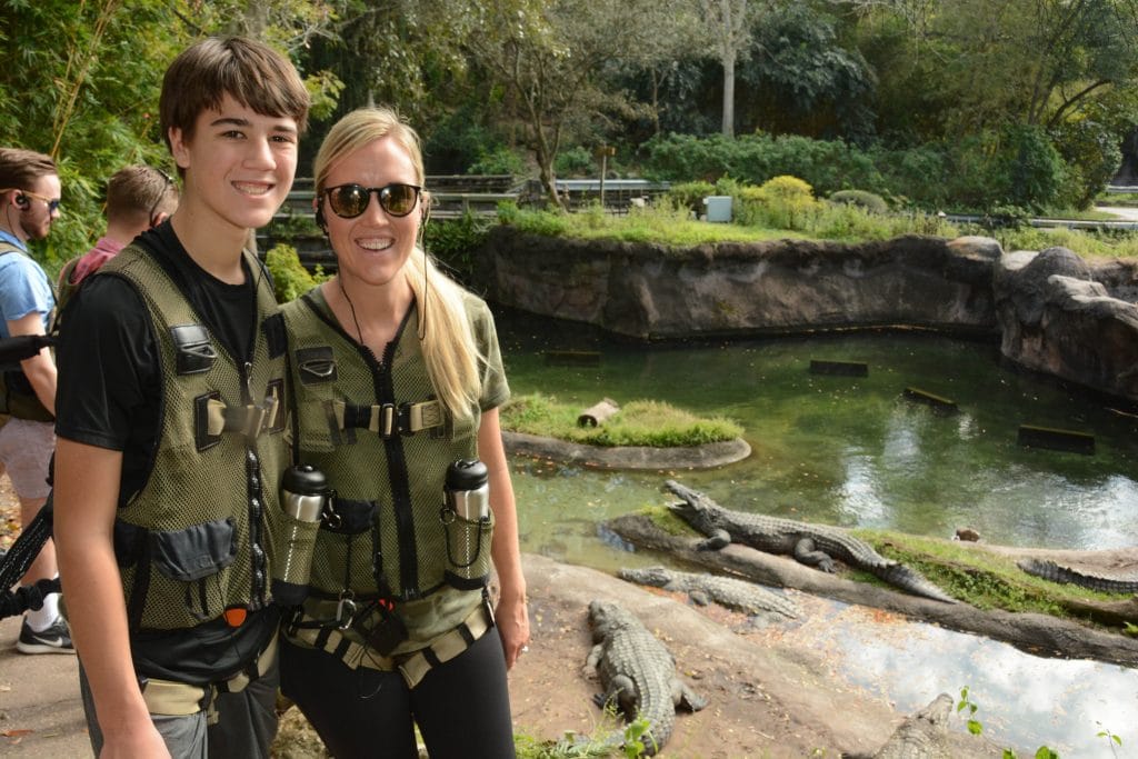 Wild Africa Trek with teenager