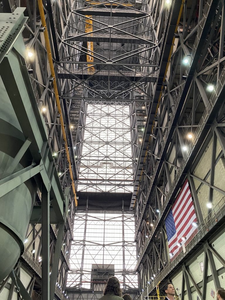 Inside the Vehicle Assembly Building