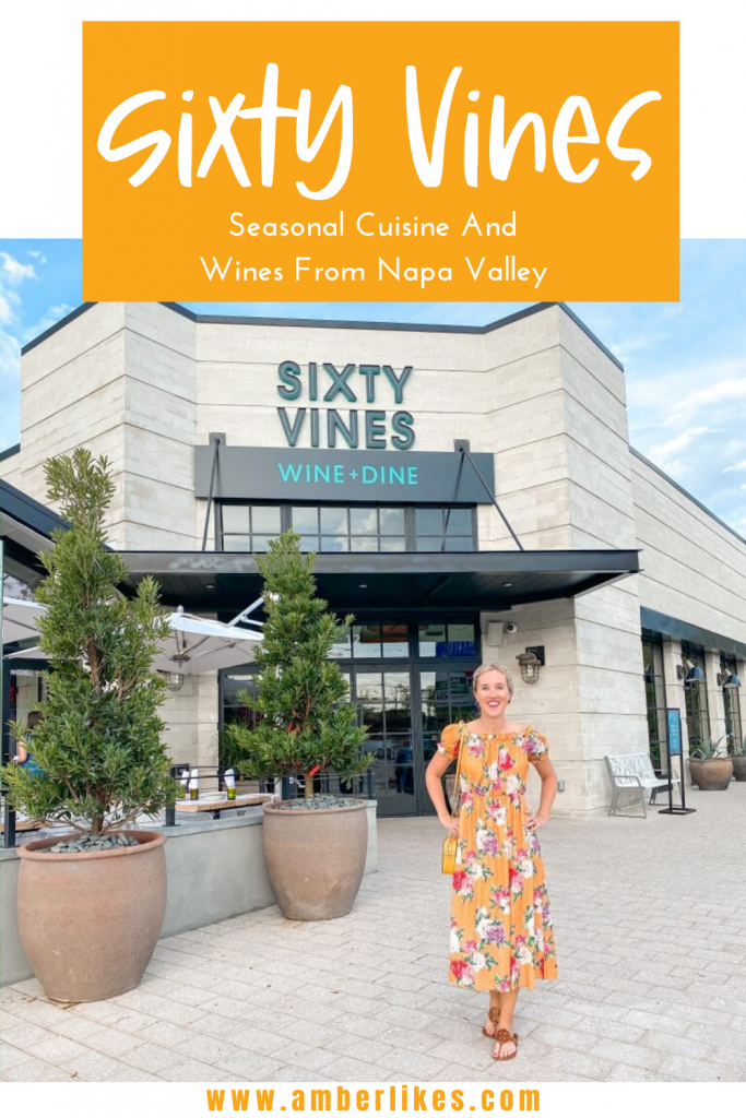 Sixty Vines Orlando in Winter Park is the latest amazing restaurant to join Orlando's food scene. Find all the details! #sixtyvines #orlando #orlandofood