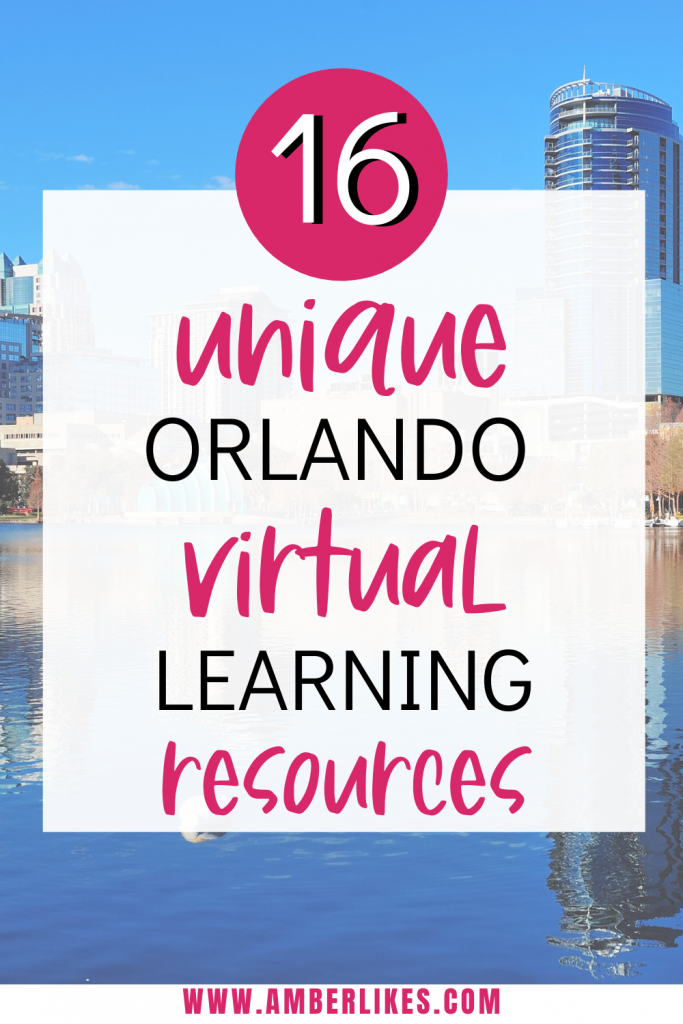 Find 16 free and unique Orlando virtual learning resources including science, art, history, and live animal encounters! #orlando #onlinelearning