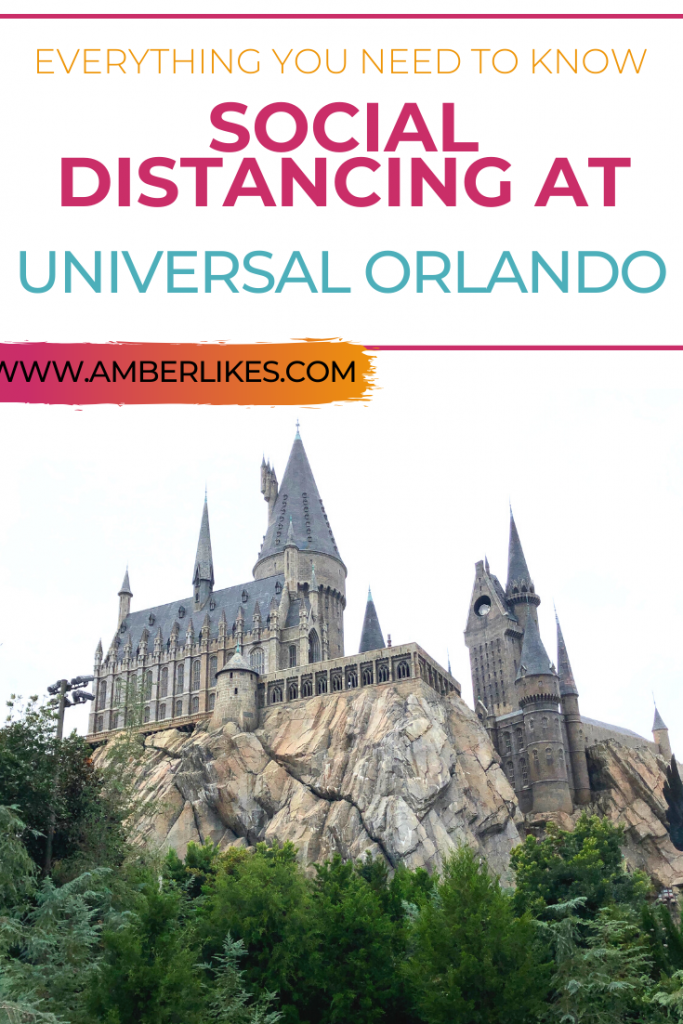 social distancing at Universal Orlando