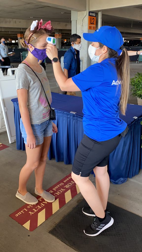 temperature screening at disney springs