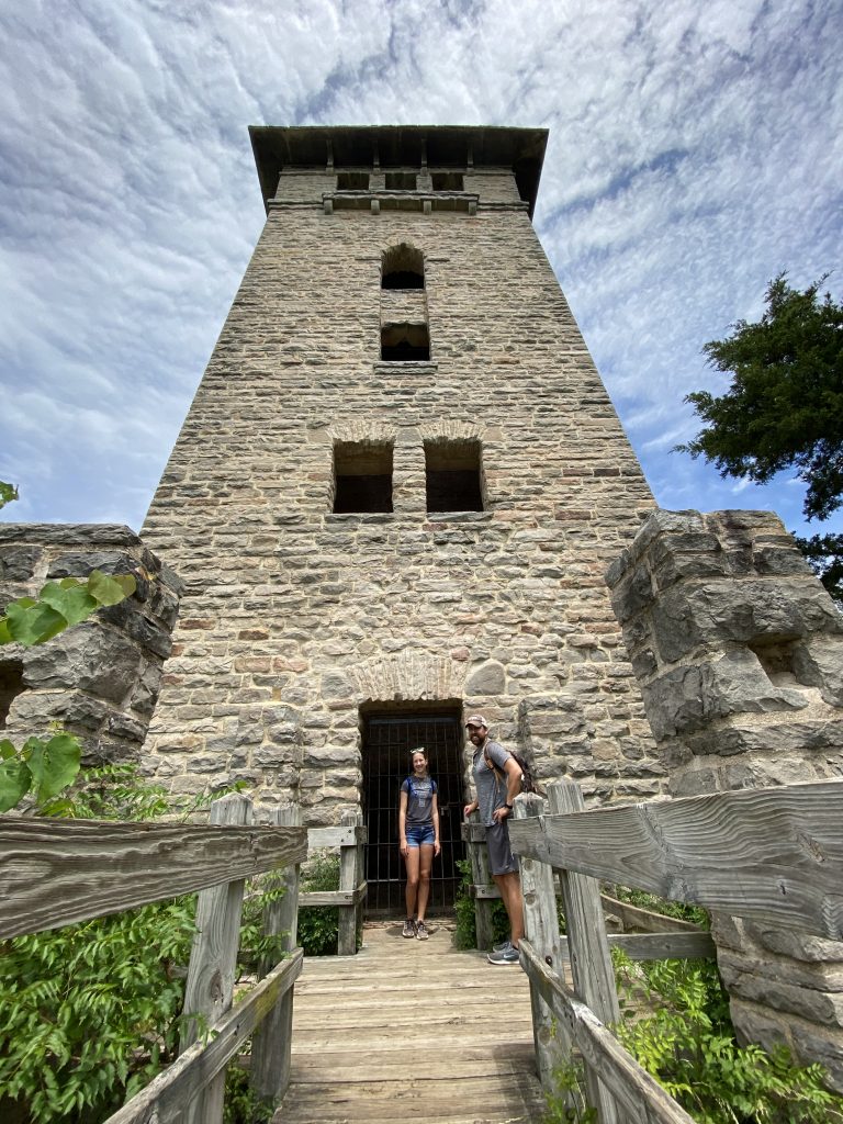 water tower at ha ha tonka state park