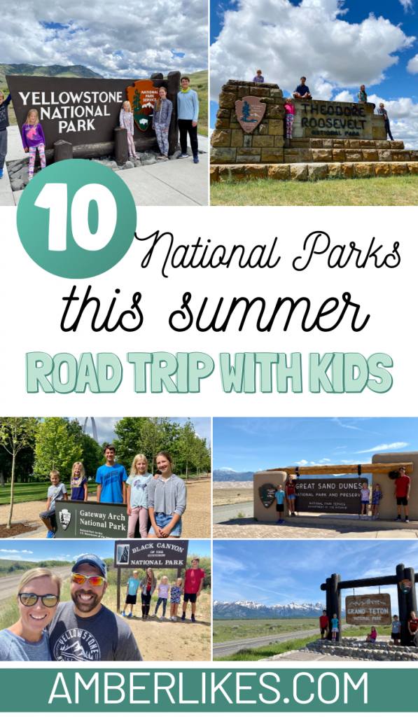 national parks road trip itinerary 