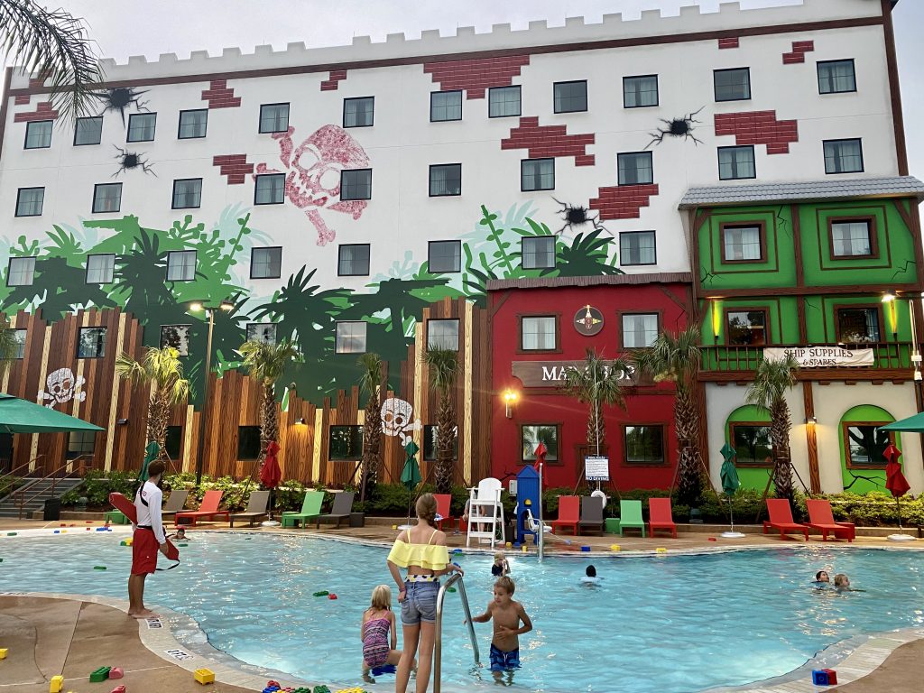 Legoland Pirate Island Hotel pool