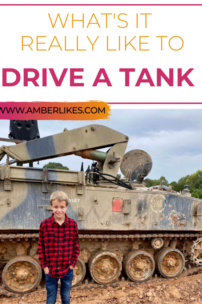 Driving a tank