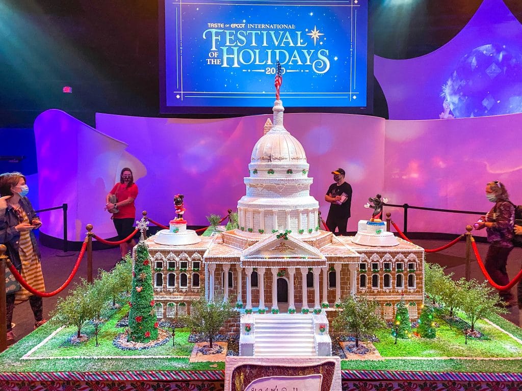 Epcot International Festival of the Holidays Gingerbread Capital City