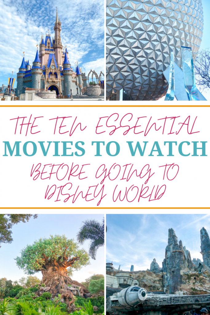 Movies to watch before going to Disney World