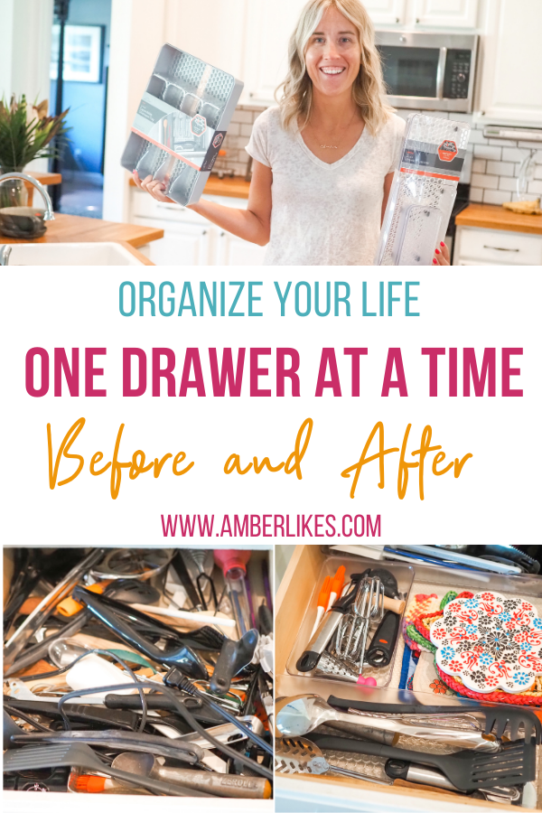 how to organize kitchen drawers