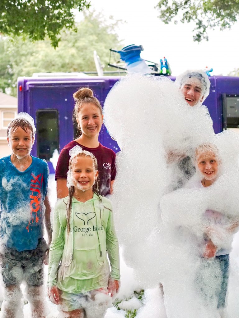 bubble truck party