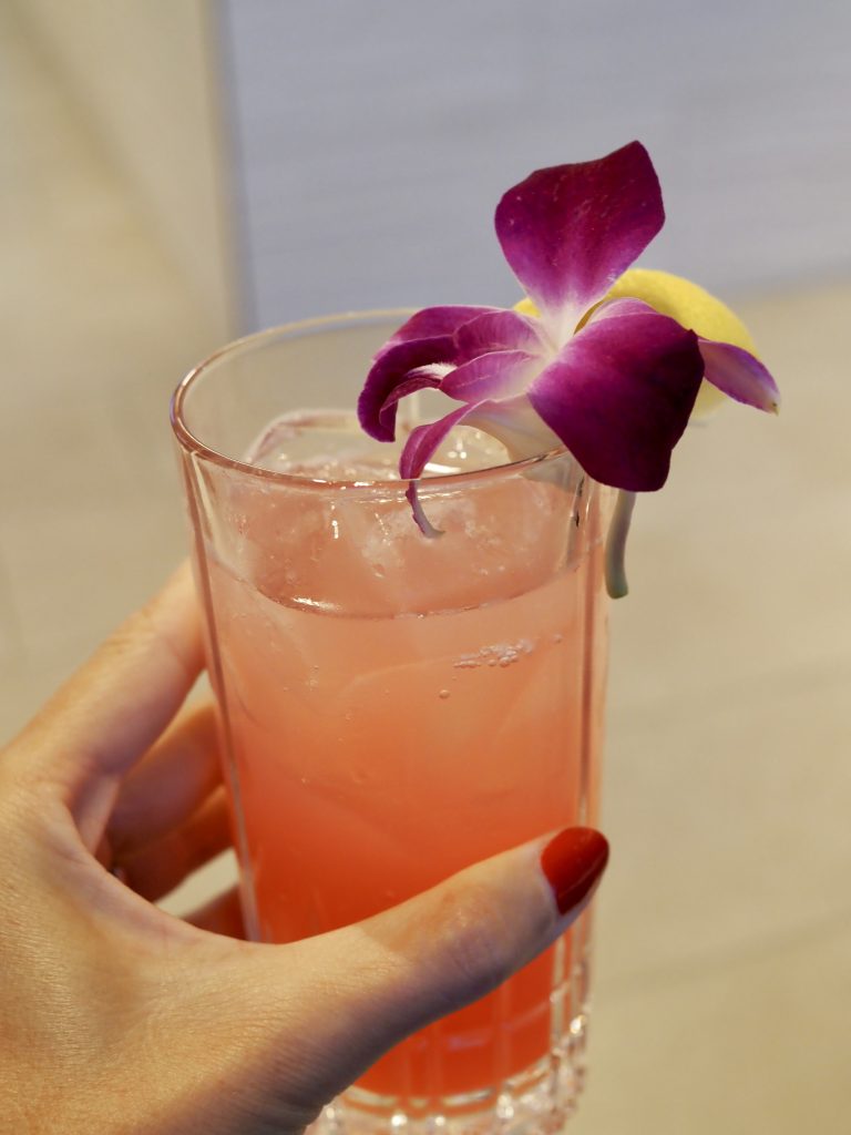 hibiscus lemonade at illume