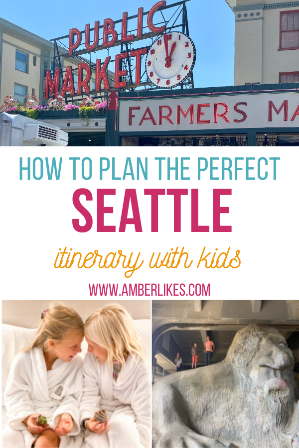 3 day Itinerary to Seattle