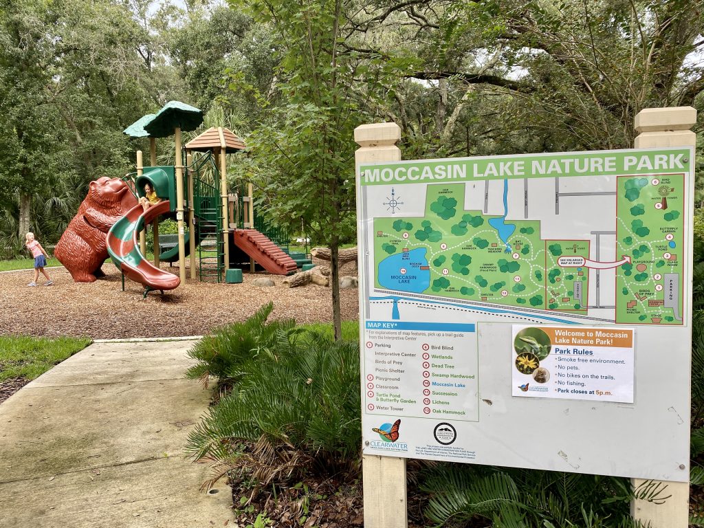 Moccasin Lake Nature Park playground