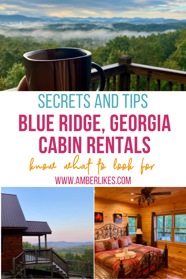 Blue Ridge cabin rental