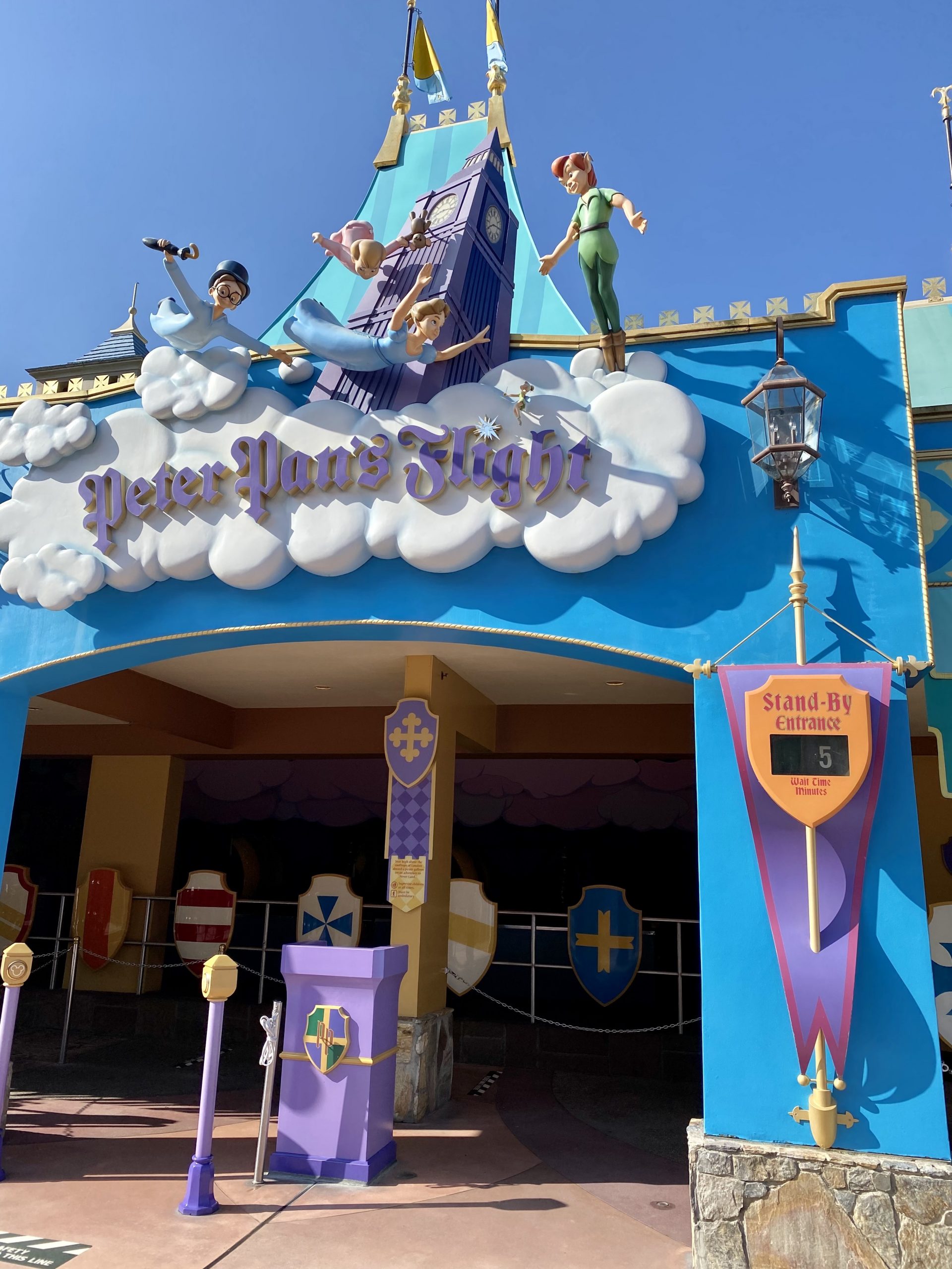 peter pan's flight