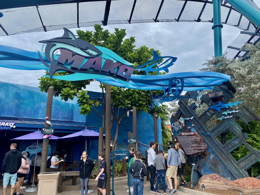 best rides at SeaWorld Orlando Mako