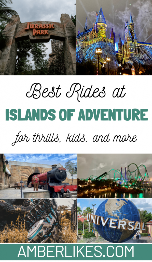 best rides at Islands of Adventure