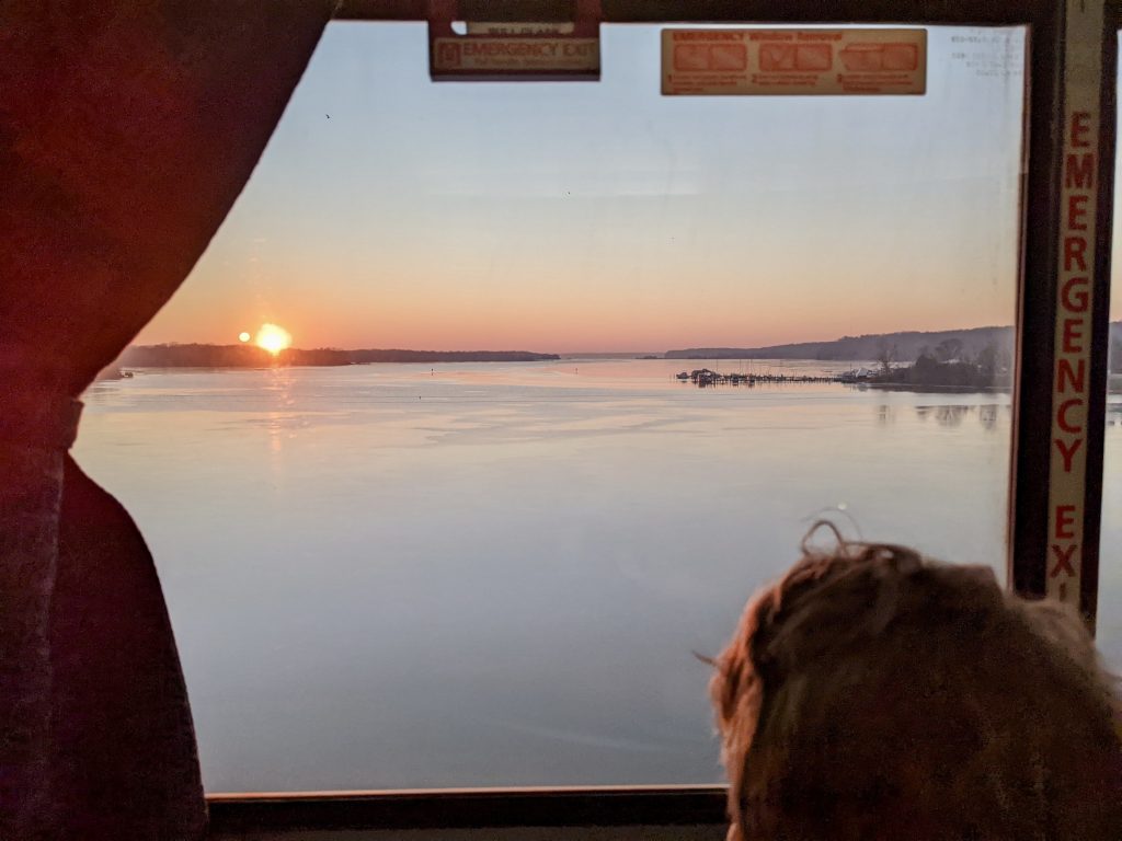 Amtrak auto train sleeping