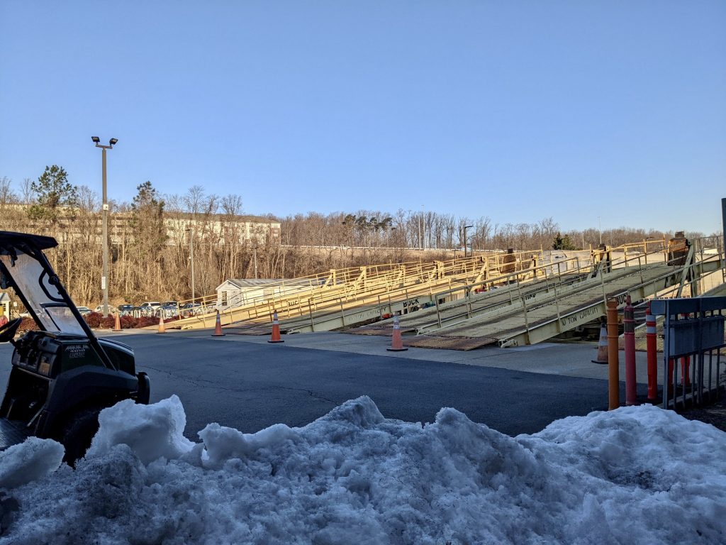 Amtrak auto train disembarkment