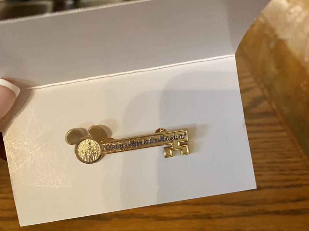 Keys to the Kingdom souvenir pin