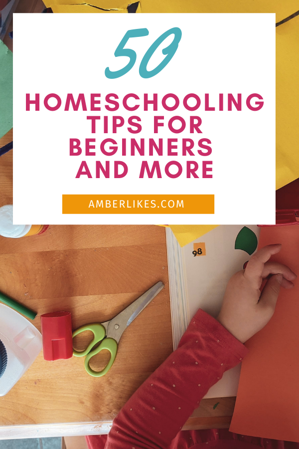 homeschooling tips for beginners
