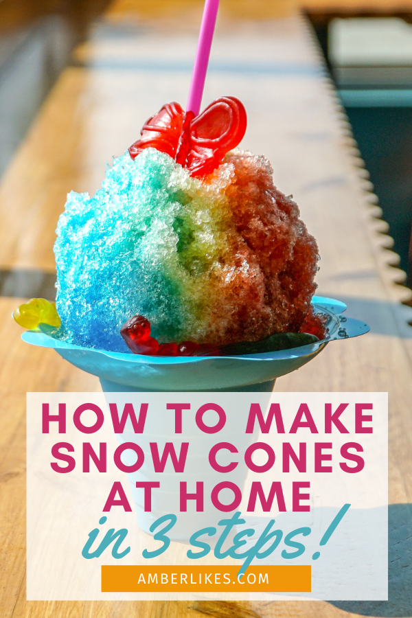 How to Make Snow Cones