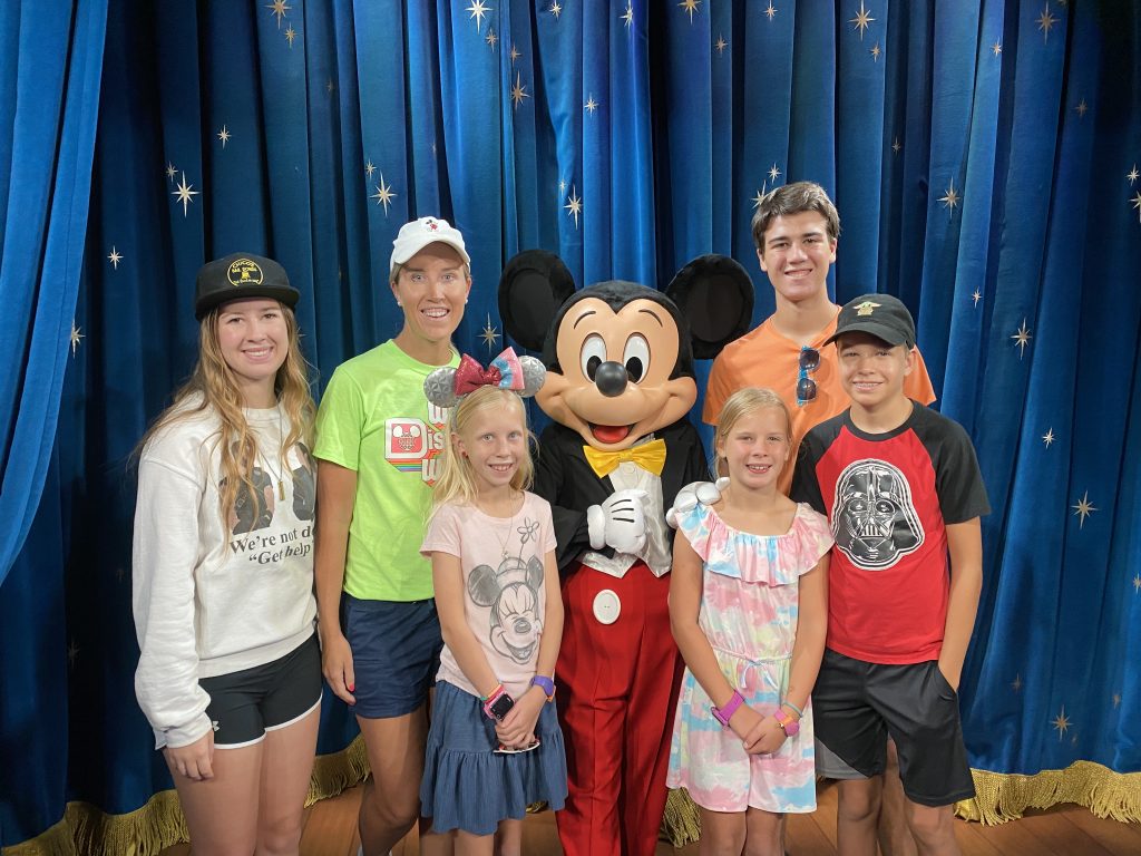 Mom of 5 at Disney World