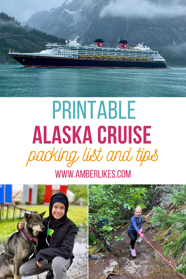 Printable alaska packing list