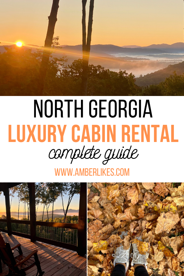 luxury cabins in north Georgia