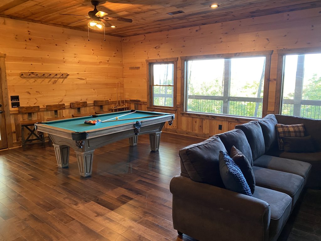 cabin game room
