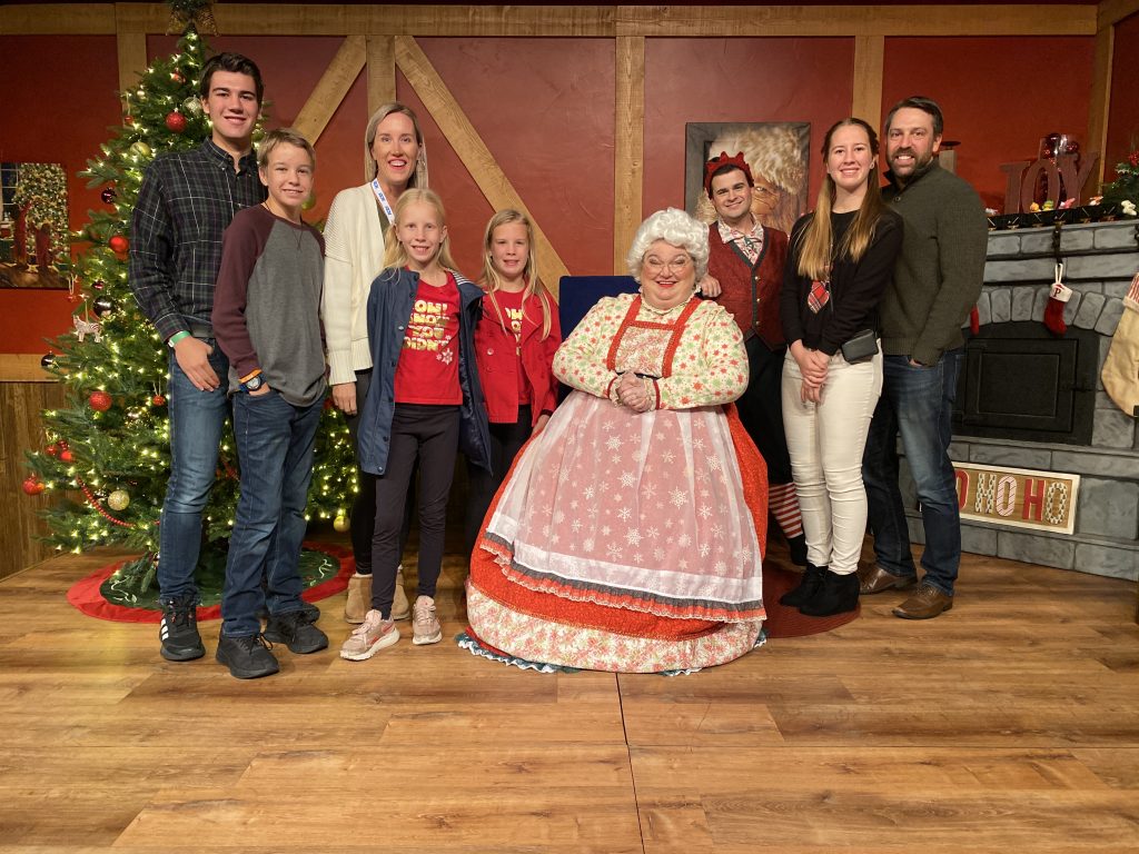 Mrs. Claus at Gaylord Palms